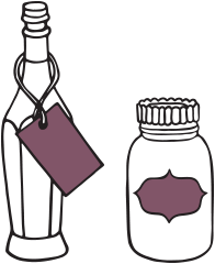 specialist food shop insurance illustration of glass jars