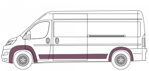 small business van insurance illustration of high top van