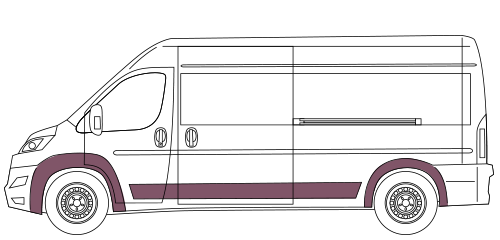 small business van insurance illustration of high top van