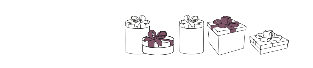 insurance illustration of present boxes
